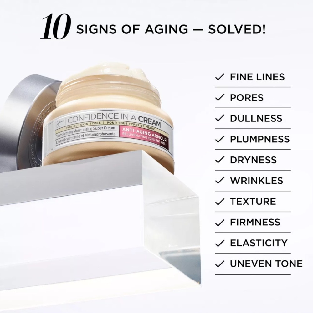 it cosmetics Confidence In A Cream Anti-Aging  2oz. $49 - Picture 4 of 7